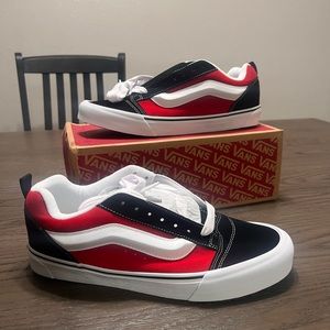 Vans Knu Skool (Red/True White)